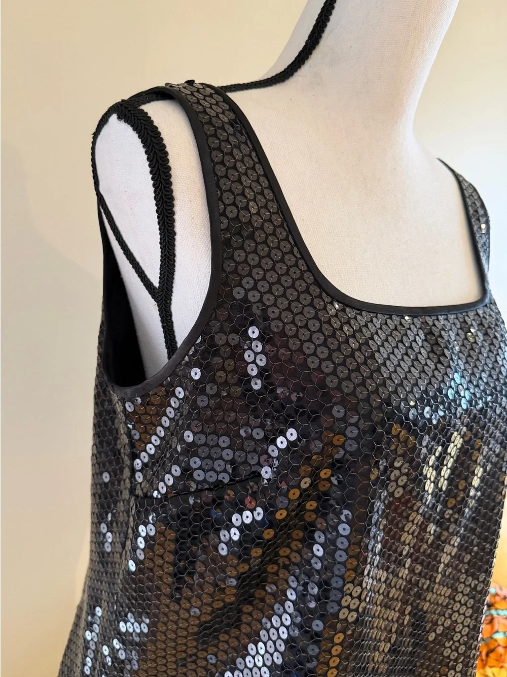 Liz Claiborne black sequin